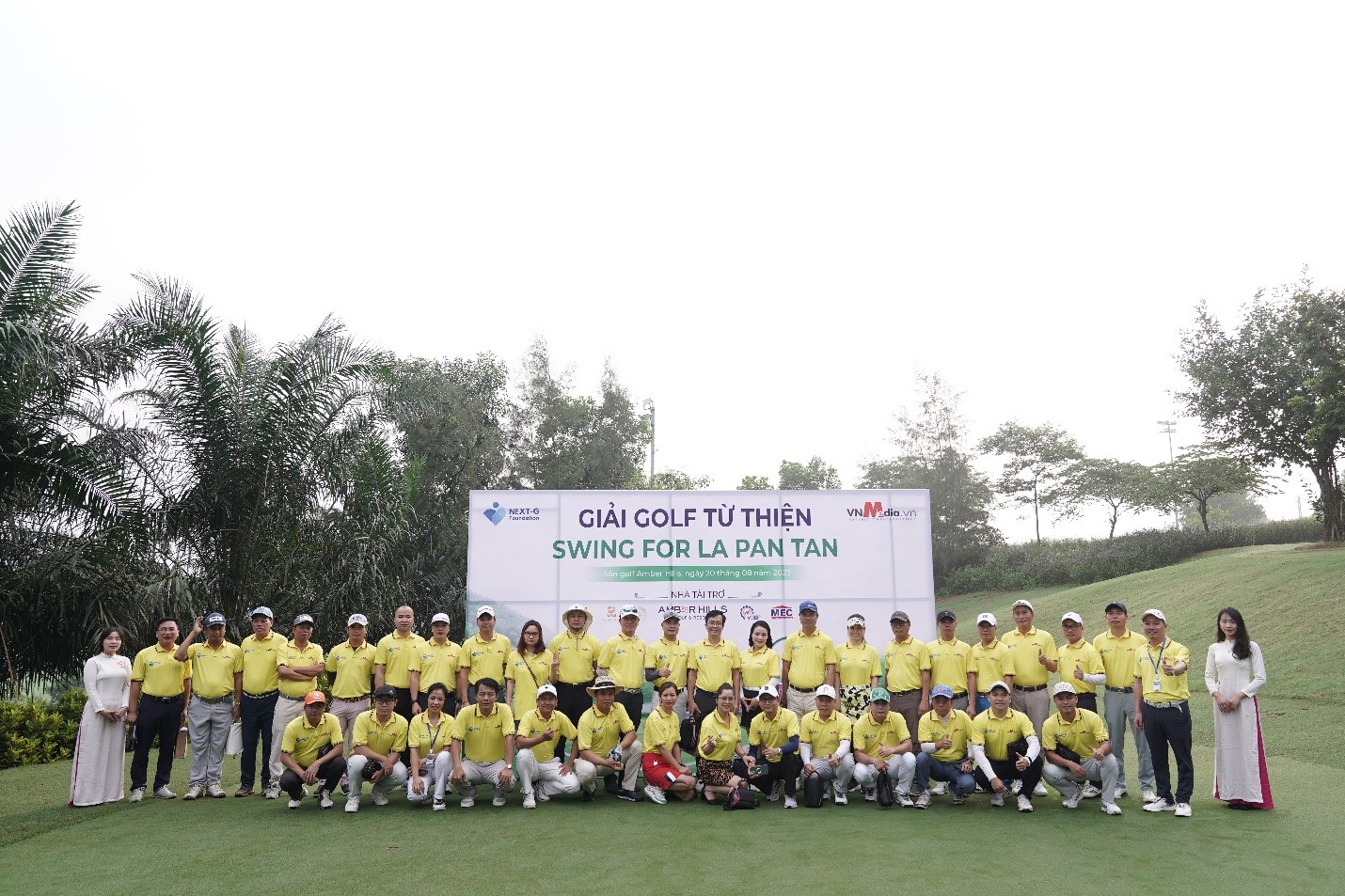 Quỹ Next- G và Tạp chí điện tử VnMedia tổ chức Giải Golf gây quỹ từ thiện – Swing for La Pan Tan